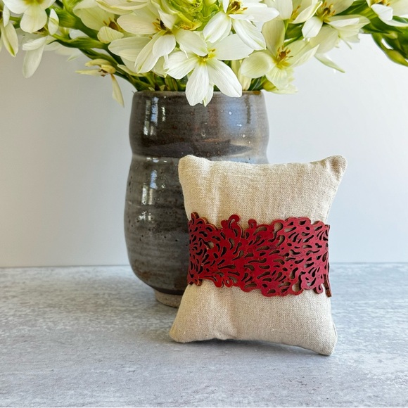 Cork Filigree Reversible Bracelet Magnetic Clasp - Picture 5 of 8